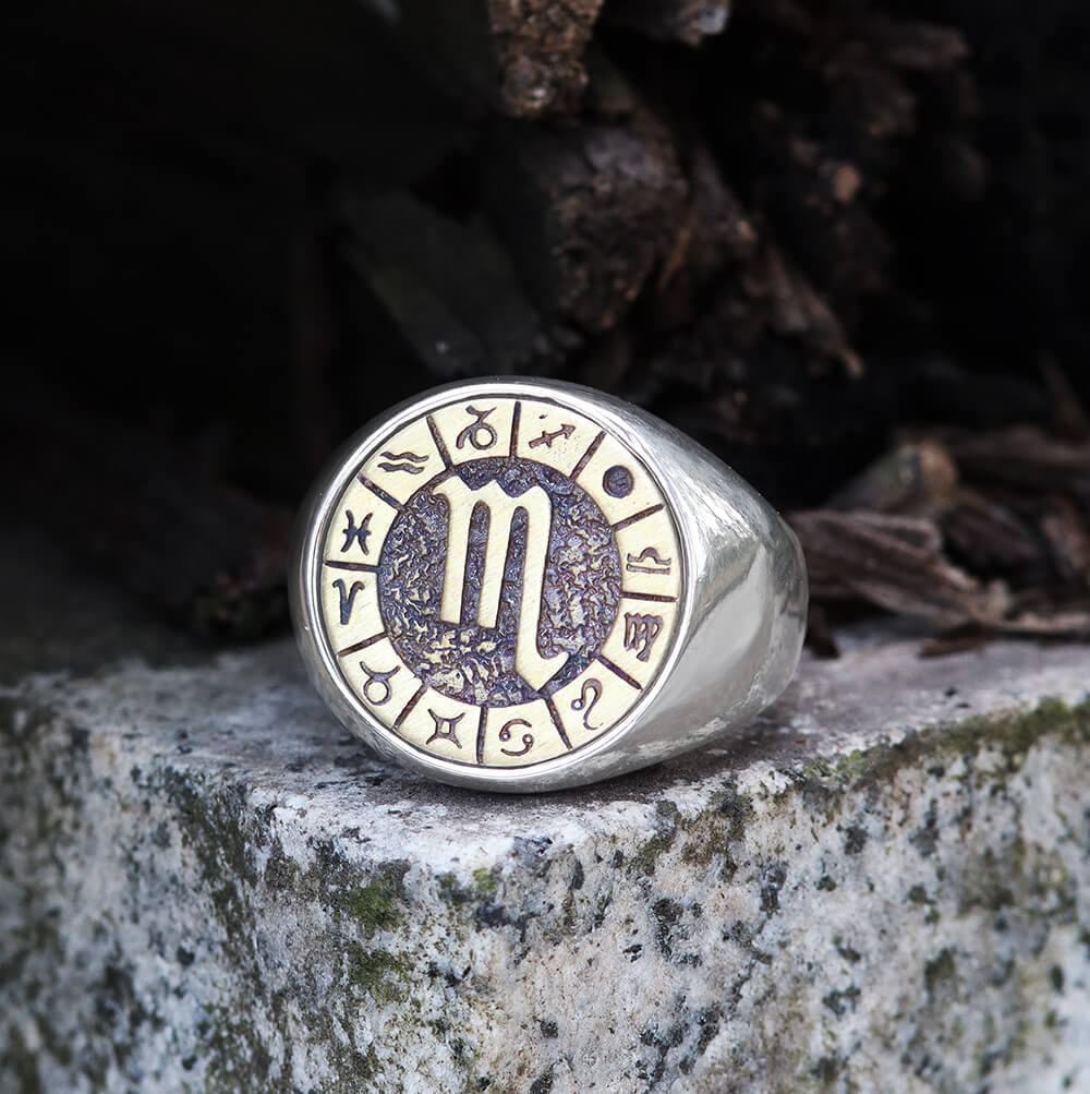 Scorpio Stainless Steel Ring