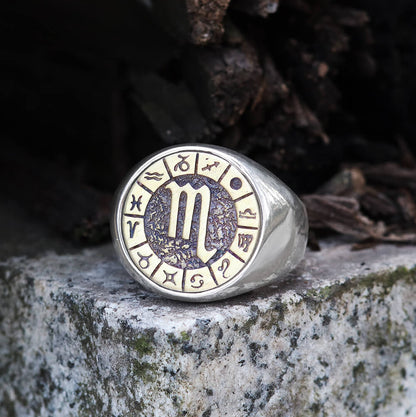 Scorpio Stainless Steel Ring