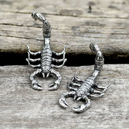 Scorpion Stainless Steel Stud Earrings