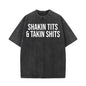 Shakin Tits And Takin Shits Short Sleeve T-shirt
