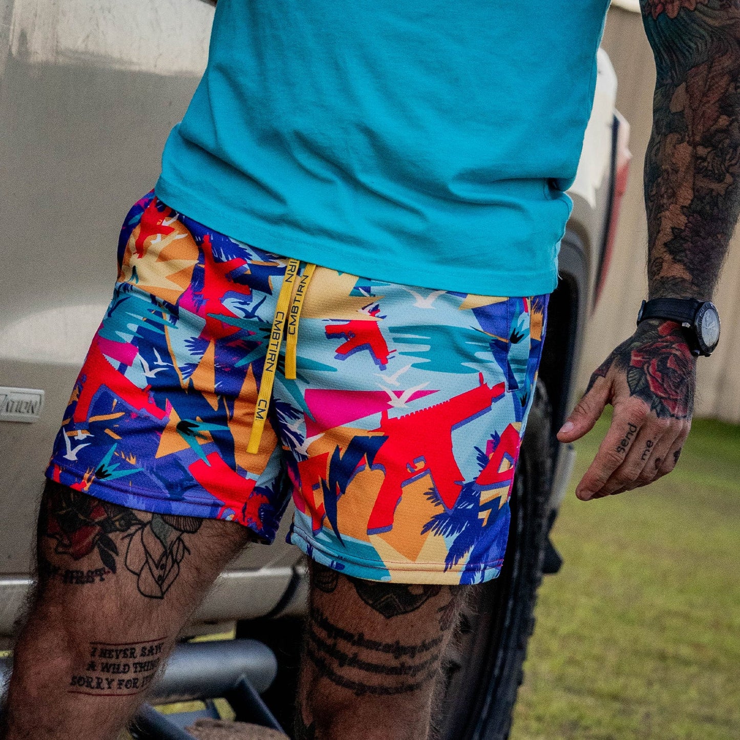 Men's Mesh Hoochie Daddy Shorts | 5"