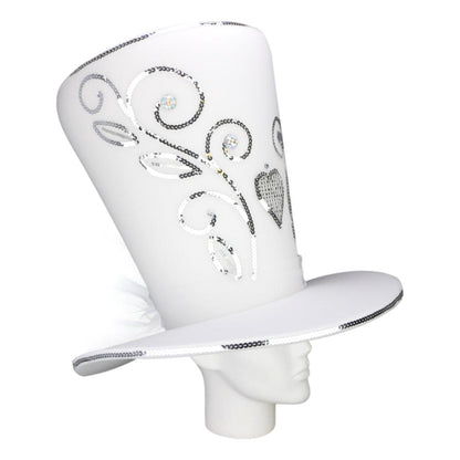 Silver Bride Hat