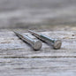 Silver Color Ear Stretching Taper Piercing Earrings