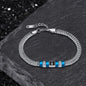 Simple Cross Keel Stainless Steel Bracelet