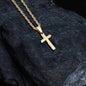 Simple Cross Stainless Steel Pendant