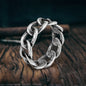 Simple Cuban Link Design Stainless Steel Ring