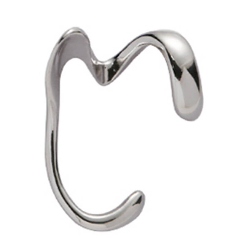 Simple Irregular Geometric Alloy Ear Cuffs