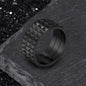 Simple Rhombus Pattern Stainless Steel Band Ring