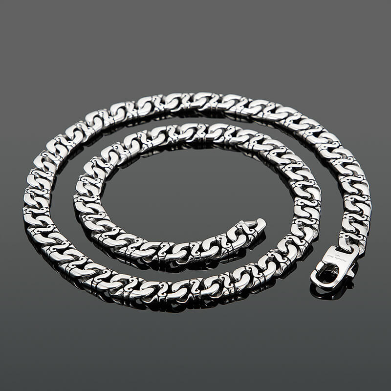Simple Stainless Steel Chain Necklace