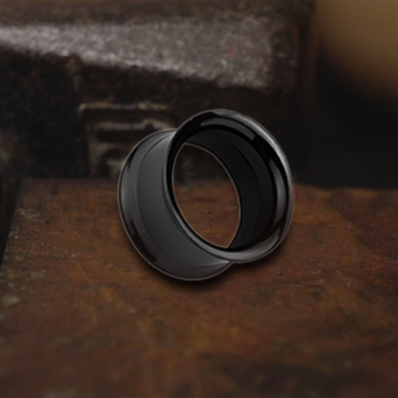 Simple Stretching Tunnel Stainless Steel Ear Gauge