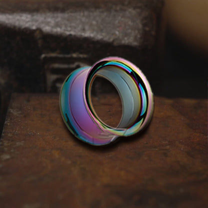 Simple Stretching Tunnel Stainless Steel Ear Gauge