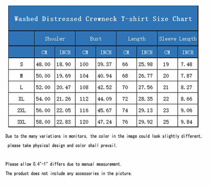 Overthinking Skull Print Washed T-shirt