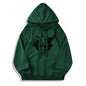 Skull Horns Baphomet Cotton Pullover Hoodie