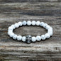Skull Stainless Steel Beads Bracelet