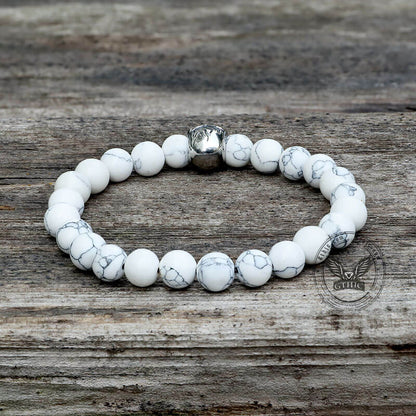 Skull Stainless Steel Beads Bracelet