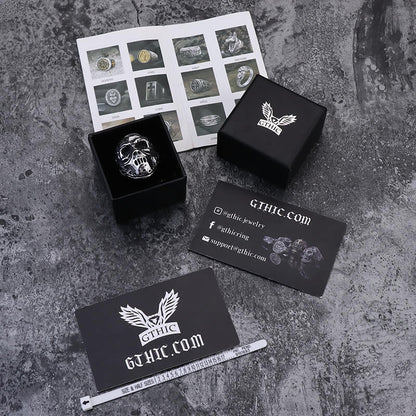 Hannibal Mask Stainless Steel Ring