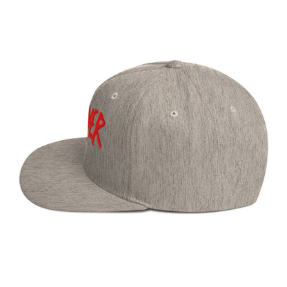 Slayer Embroidered Logo Snapback Hat
