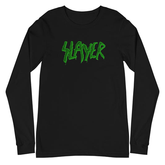 Slayer - Slime Logo Long Sleeve T-Shirt