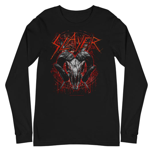 Slayer - Ram's Head Long Sleeve T-Shirt