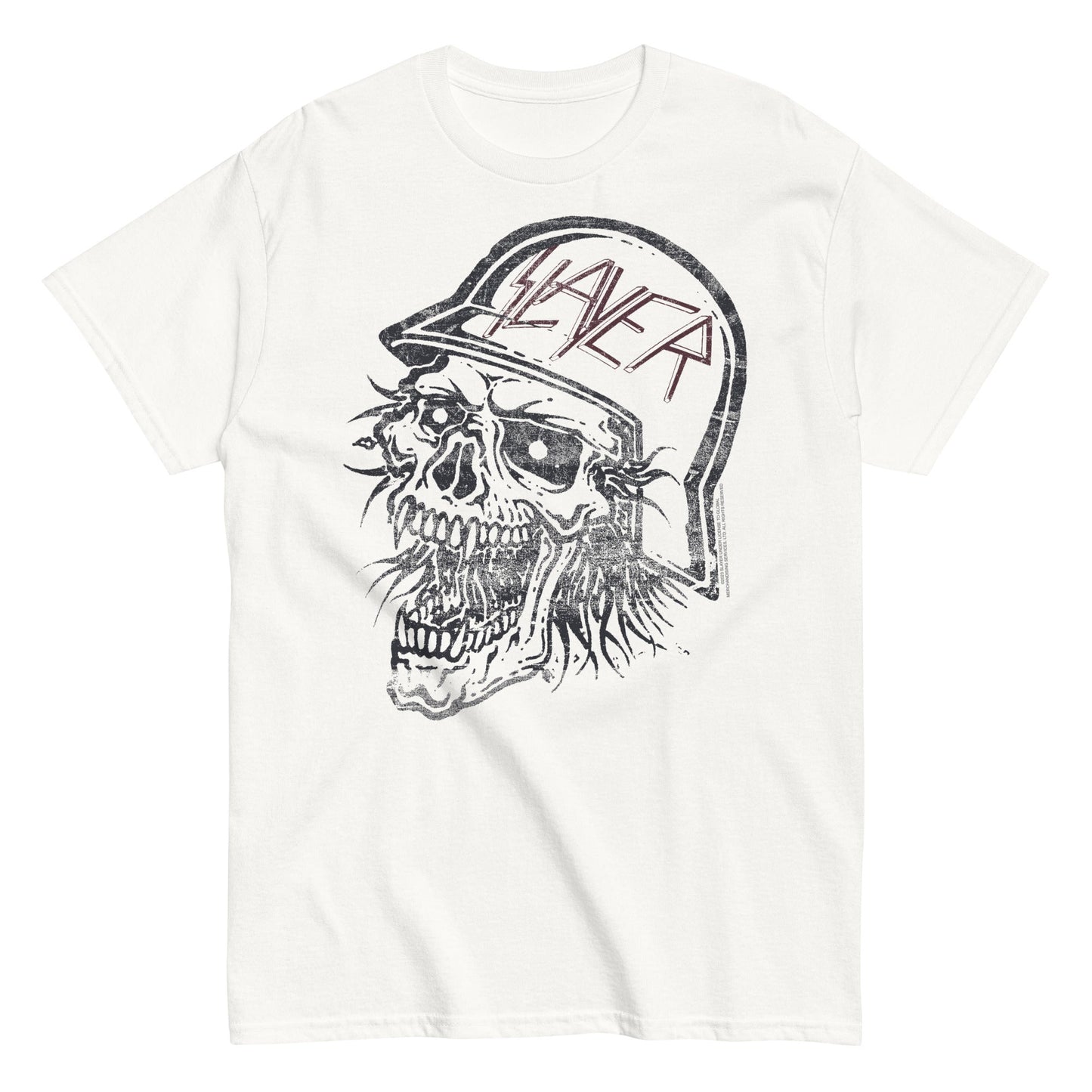 Slayer - Stamped Skull T-Shirt