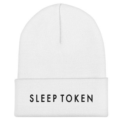 Sleep Token Embroidered Beanie