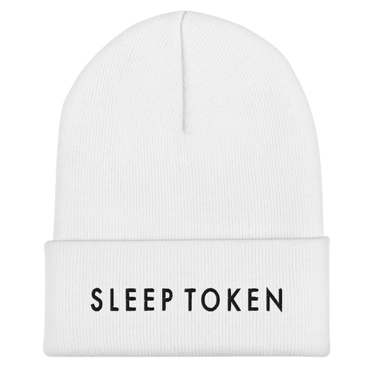 Sleep Token Embroidered Beanie