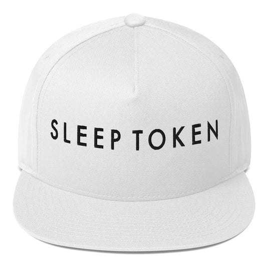 Sleep Token Logo White Snapback Hat