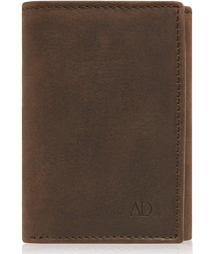 Slim Trifold Wallet With ID Window