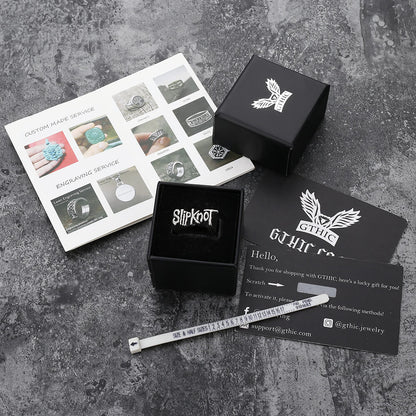 Slipknot Band Stainless Steel Ring