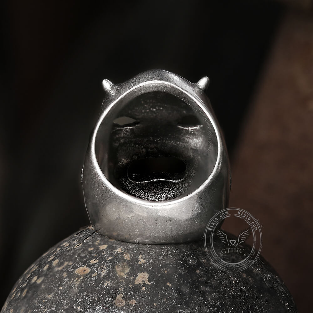 Slipknot Clown Mask Stainless Steel Ring