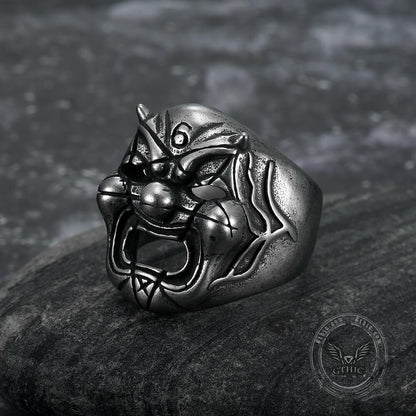 Slipknot Clown Mask Stainless Steel Ring