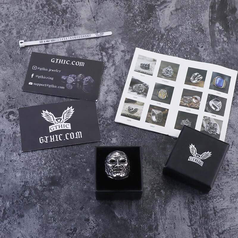 Slipknot Corey Taylor Mask Stainless Steel Ring