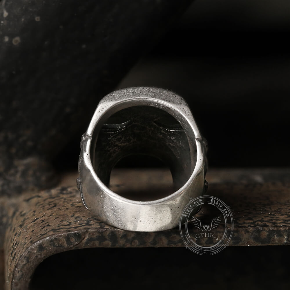 Slipknot Jim Root Mask Stainless Steel Ring
