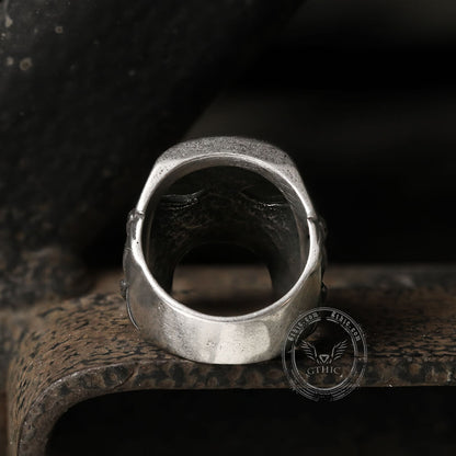 Slipknot Jim Root Mask Stainless Steel Ring