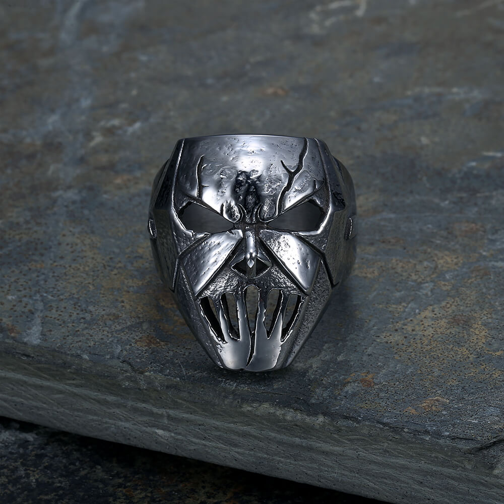 Slipknot Mask Stainless Steel Ring