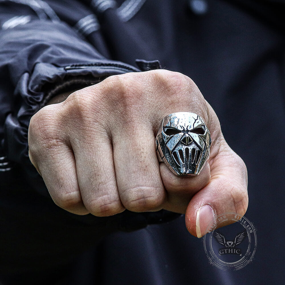 Slipknot Mick Mask Stainless Steel Ring