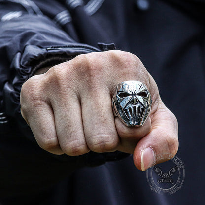 Slipknot Mick Mask Stainless Steel Ring
