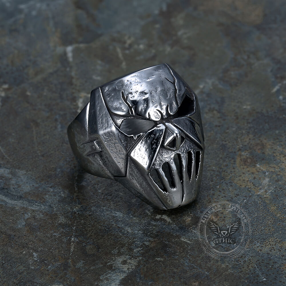 Slipknot Mick Mask Stainless Steel Ring