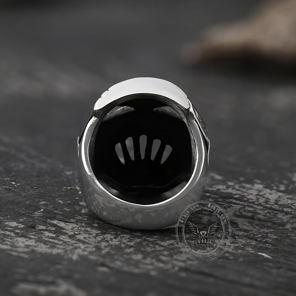 Slipknot Mick Mask Stainless Steel Ring