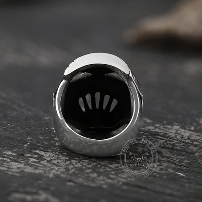 Slipknot Mick Mask Stainless Steel Ring
