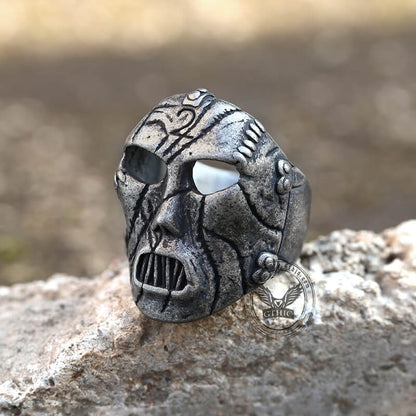 Slipknot Paul Gray Mask Stainless Steel Ring