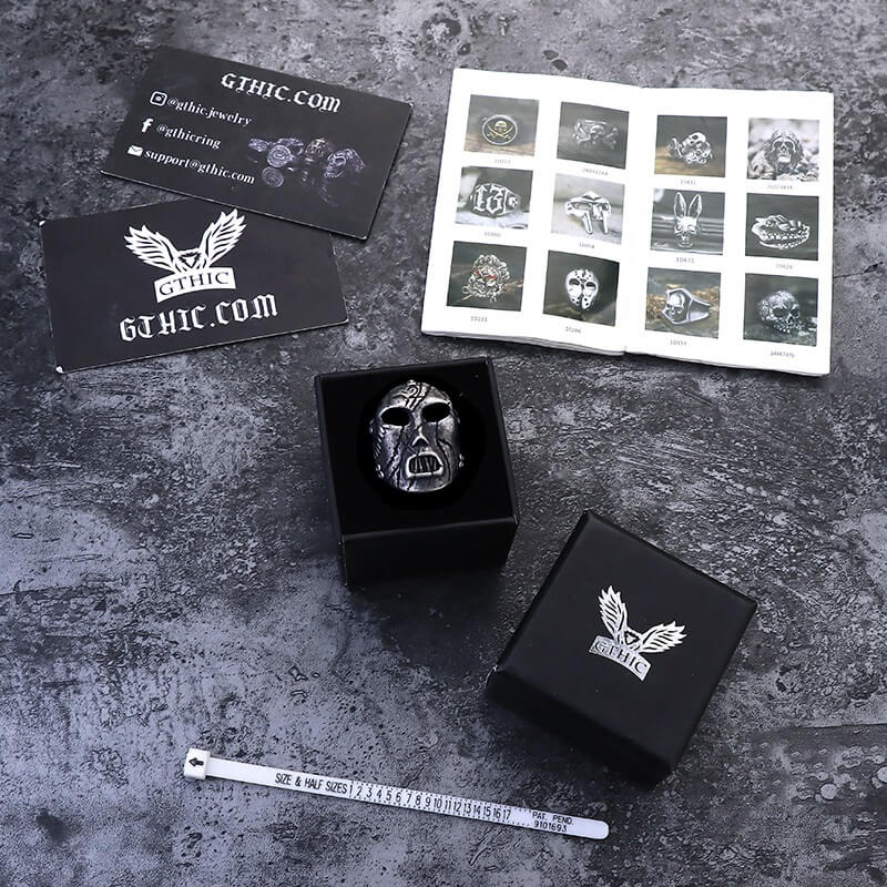 Slipknot Paul Gray Mask Stainless Steel Ring
