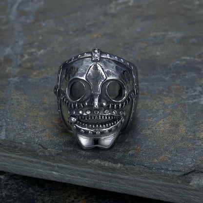 Slipknot Pinocchio-esque Mask Stainless Steel Ring