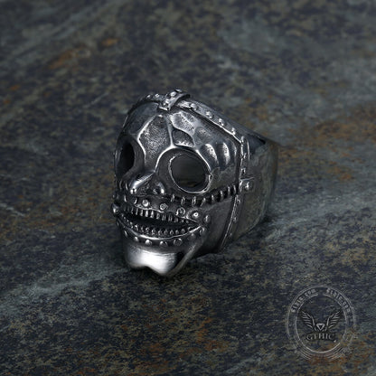 Slipknot Pinocchio-esque Mask Stainless Steel Ring