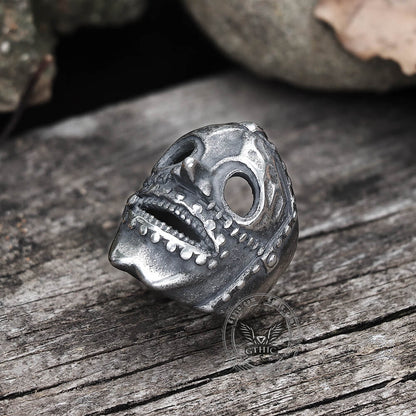 Slipknot Pinocchio-esque Mask Stainless Steel Ring
