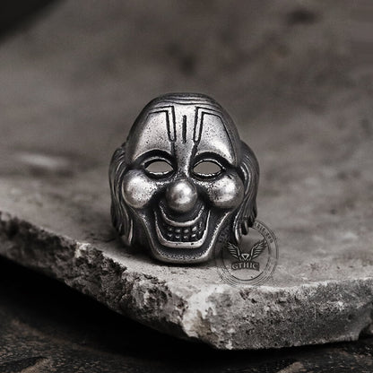 Slipknot Shawn Crahan Clown Mask Stainless Steel Ring