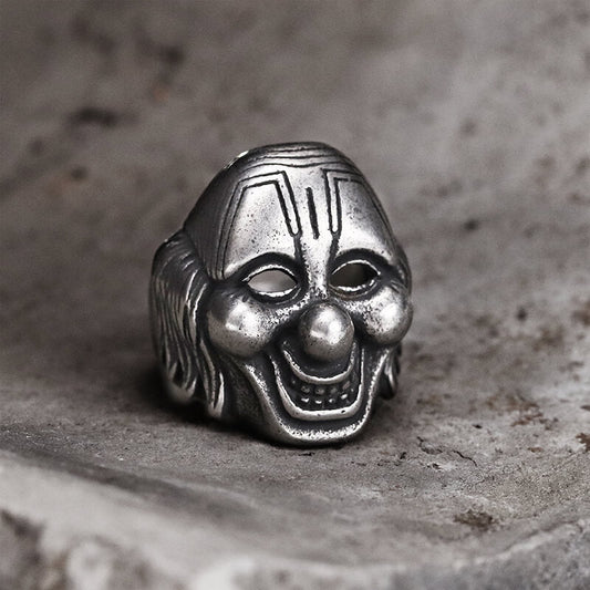 Slipknot Shawn Crahan Clown Mask Stainless Steel Ring