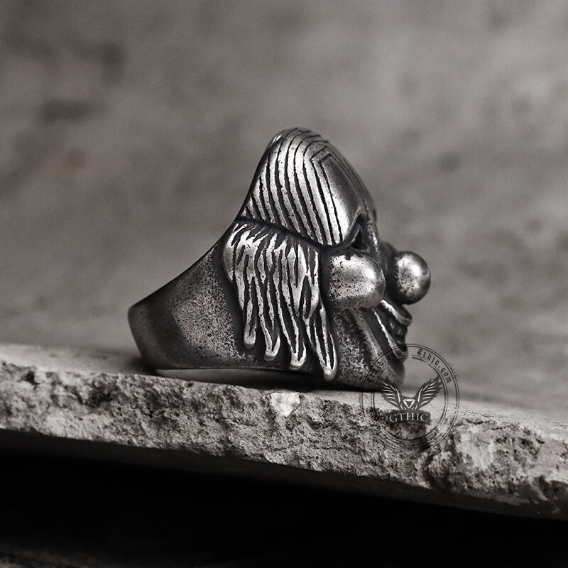 Slipknot Shawn Crahan Clown Mask Stainless Steel Ring