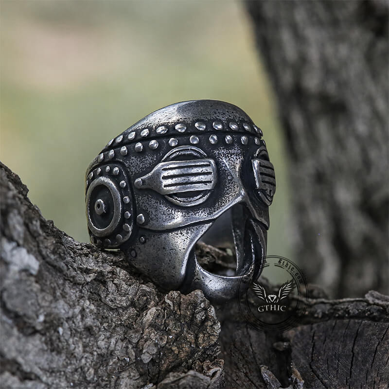 Slipknot Sid Wilson Mask Stainless Steel Ring
