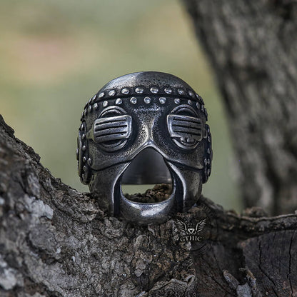Slipknot Sid Wilson Mask Stainless Steel Ring